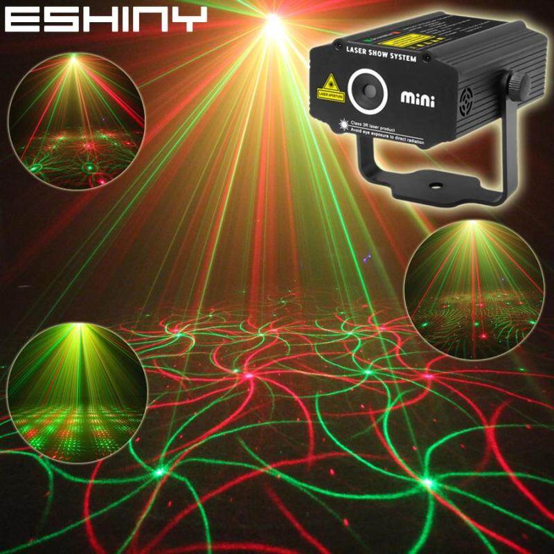 Đèn Led Laser Pha Máy Chiếu Cho R & G Tự Động/Thoại Xmas DJ Disco Với Bộ Điều Khiển Từ Xa Điều Khiển Bằng Giọng Nói