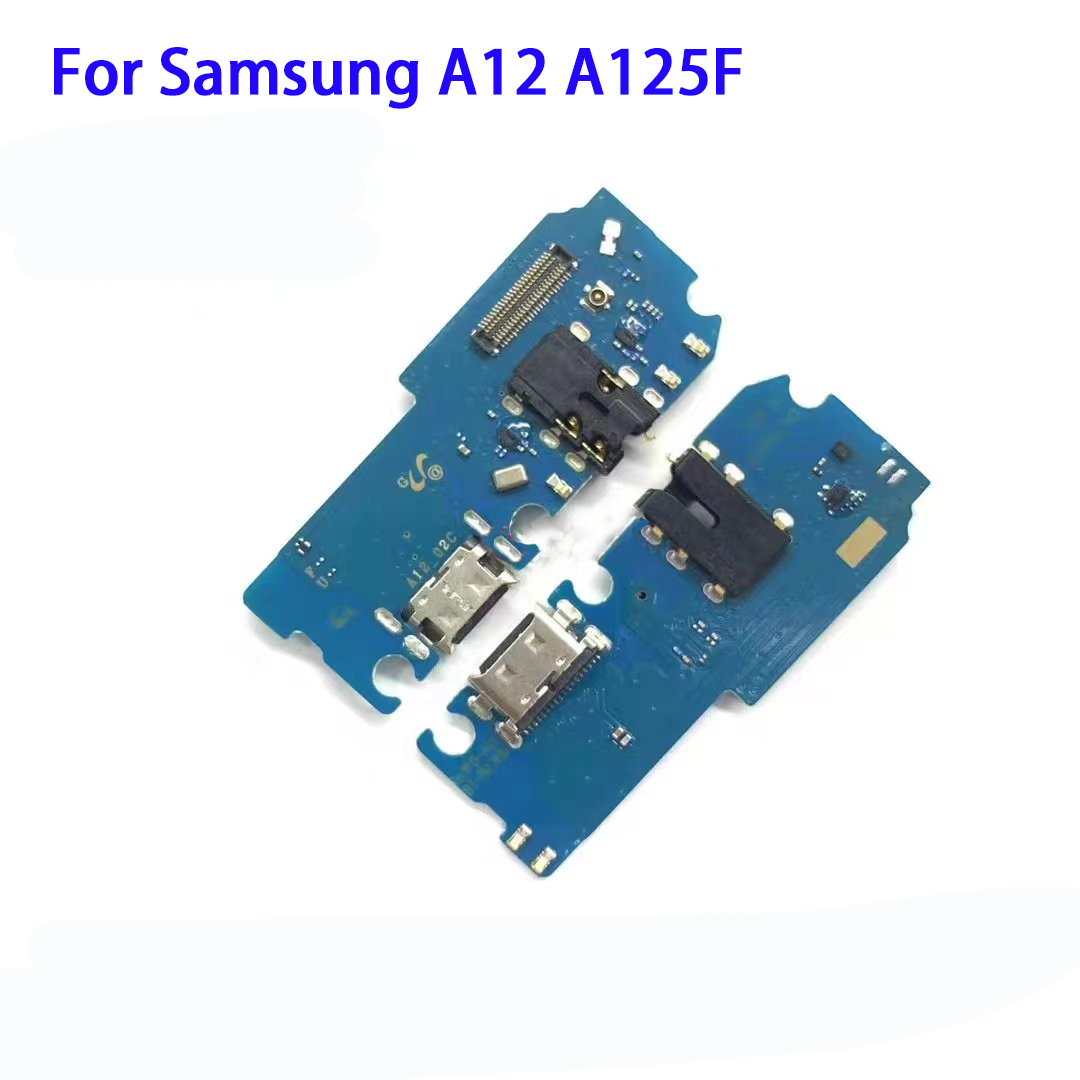 Đế sạc USB cổng cắm điện giắc cắm nối bảng sạc cáp dẻo cho Samsung Galaxy A12 a125f Microphone module với IC