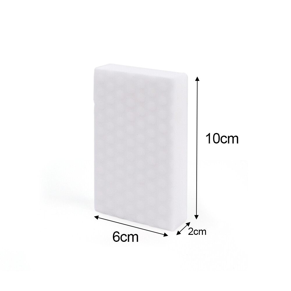 2x High-Density Compression Nano Sponge Melamine Cleaning Decontamination Dishwashing Brush Household Kitchen Supplies