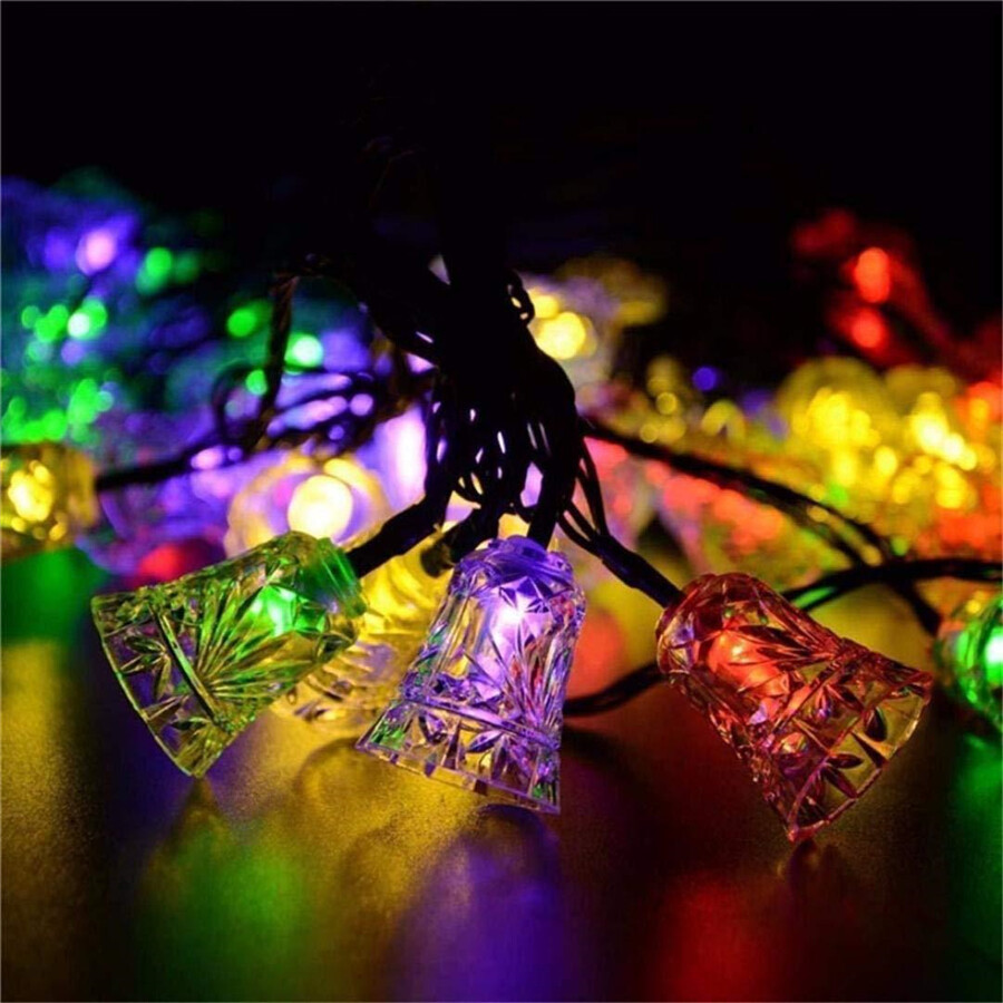 Outdoor Solar Light String Twinkly Christmas Lights Led Energia Solar