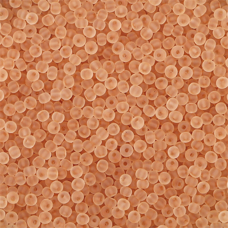 450g/Bag 2/3/4mm Matte Frosted Transparent Colors Glass Seed Beads For Needle Work Jewelry DIY Making Accessories