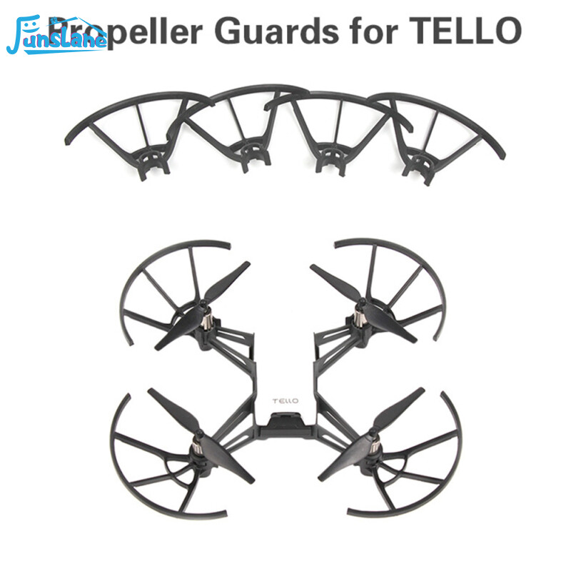 FunsLane 4pcs/set DJI TELLO Propeller Guards Protectors Shielding Rings for DJI TELLO DRONES