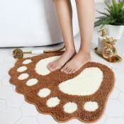 miyahome Luxury Bathroom Rugs and Mats Set