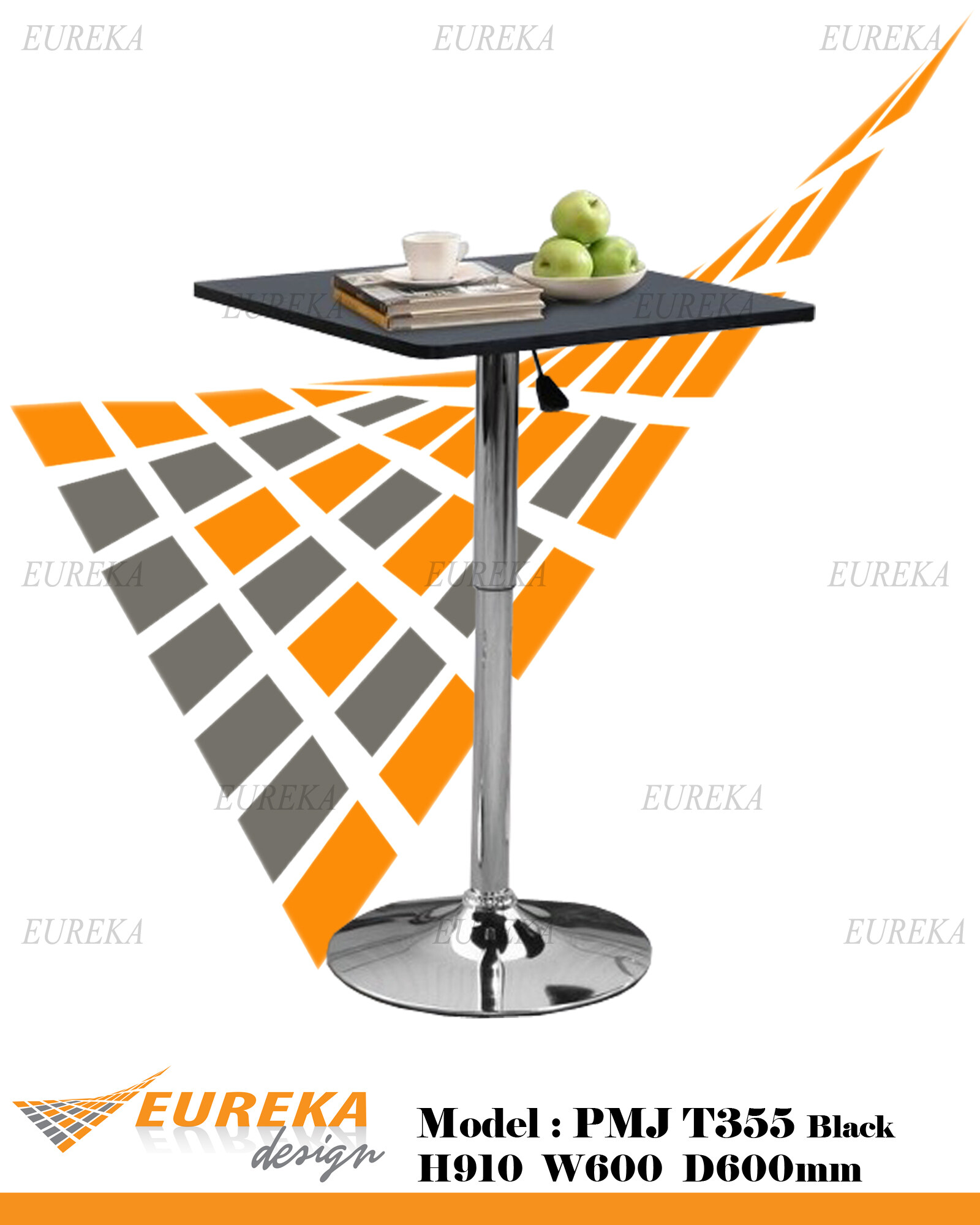 EUREKA C14 Bar Chair Table Set / Kerusi Meja Bar (Delivery