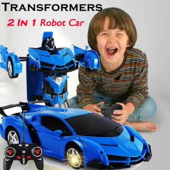 rc transformer car robot