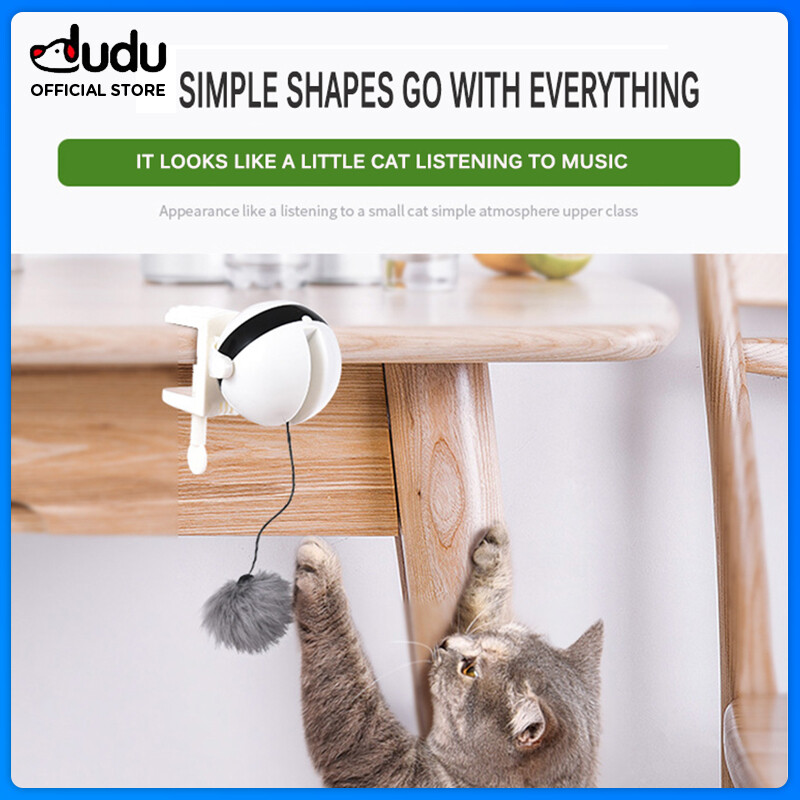 【DUDU Pet】Pet Toy Electric Automatic Lifting Puzzle Ball Toys for Cat Interactive Toys