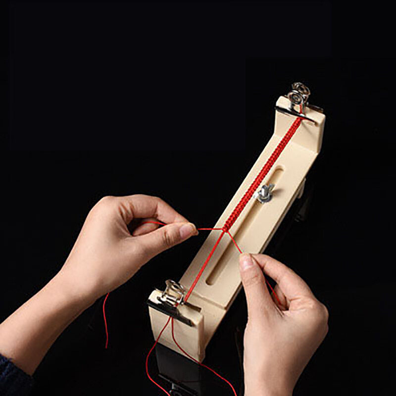 1 Set Bracelet Weaver tool DIY Wristband Weaving Maker Bracelet Knitting Tool