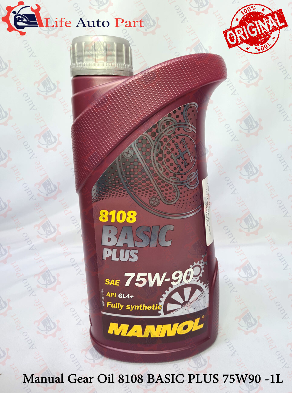Mannol Manual Gear Oil BASIC PLUS SAE 75W90 Minyak Gearbox Manual (1L