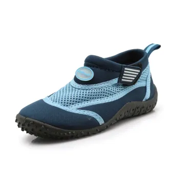 swimming with water shoes
