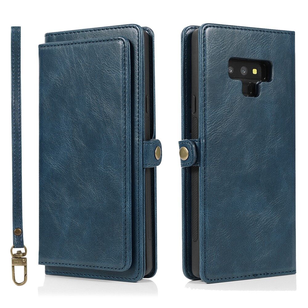 Ví Ốp Điện Thoại Cho Samsung Galaxy Lưu Ý 9 Chất Liệu Da PU Tách Từ Có Thể Tháo Rời Ví Lật Có Chân Đỡ Bìa Vỏ Bọc Với Nhiều Ngăn Đựng Thẻ Vỏ