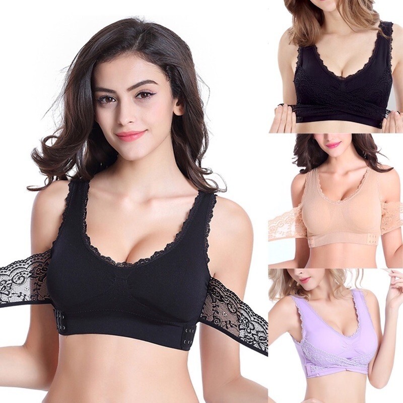 Push Up Lace Genie Bra With Removable Pads Lazada