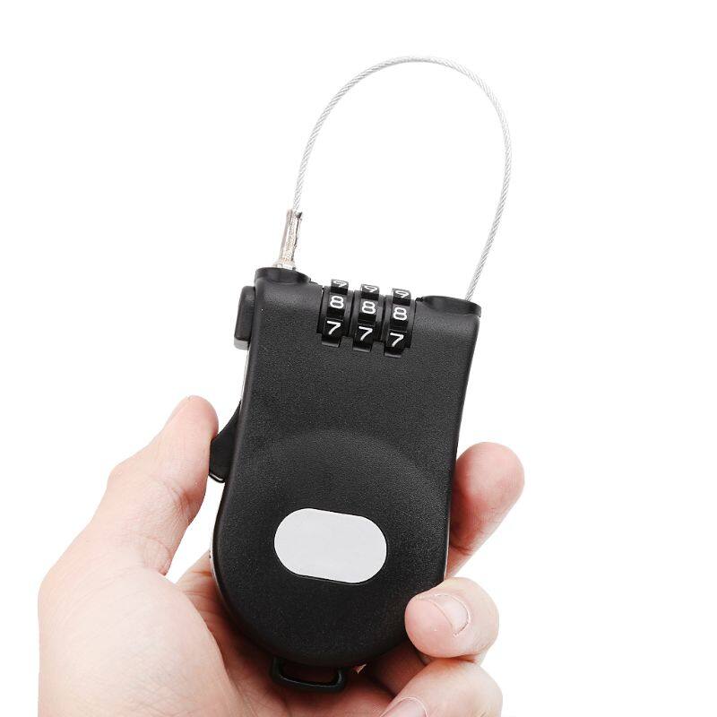 [Bán Chạy] Có Thể Thu Vào Dây Dây Mật Khẩu Khóa Kết Hợp Mã Hóa Locker Ngoài Trời Keyed Ổ Khóa