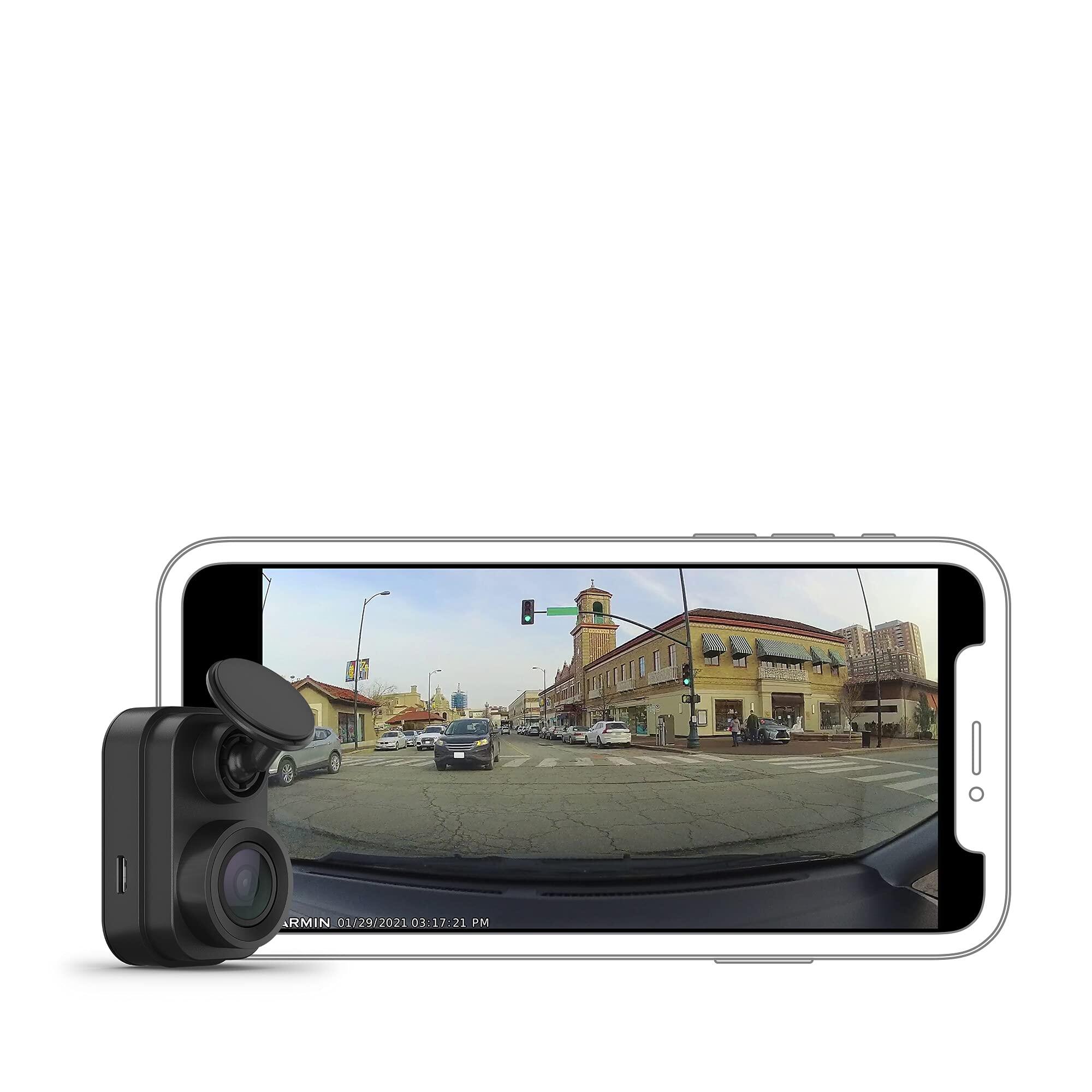 garmin dash cam rear view