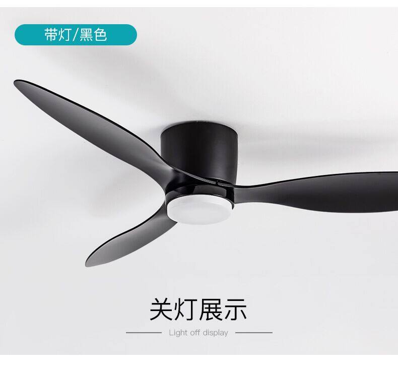 Modern Led Ceiling Fan Without Lights DC Motor 6 Speeds Timing Fans