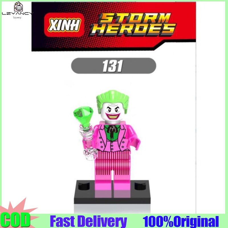 LzyancyLegoing Minifigures X0111 Superhero Pirate Batman Robin Joker Building Blocks Toys