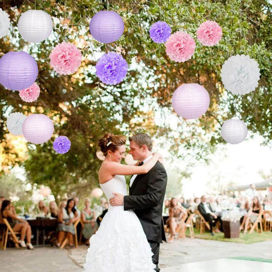 Joylivecy Wedding Party Chinese Paper Lantern Decoration Assorted