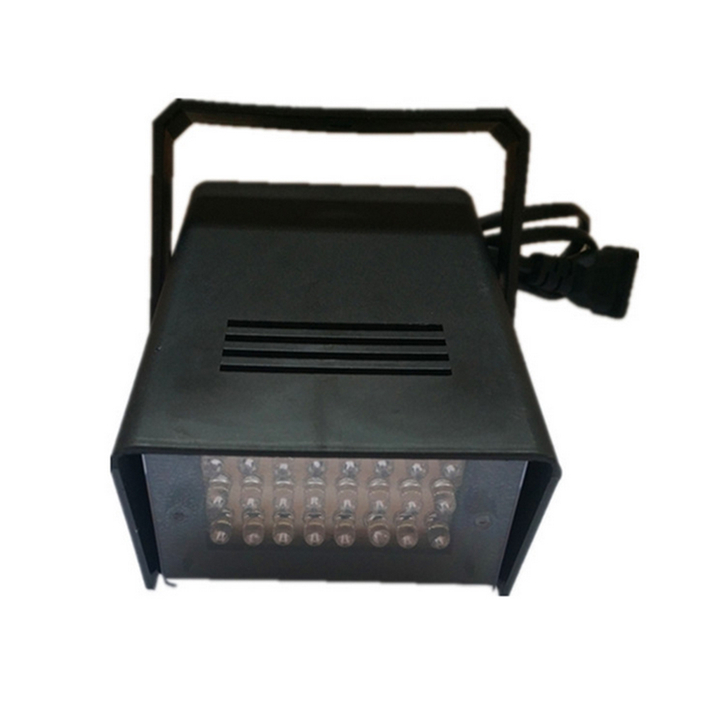 LED White Adjustable Remote Control Flash Party Disco Stage Strobe Lights