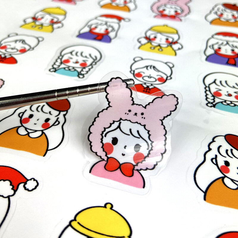 Cute Cartoon hand account sticker