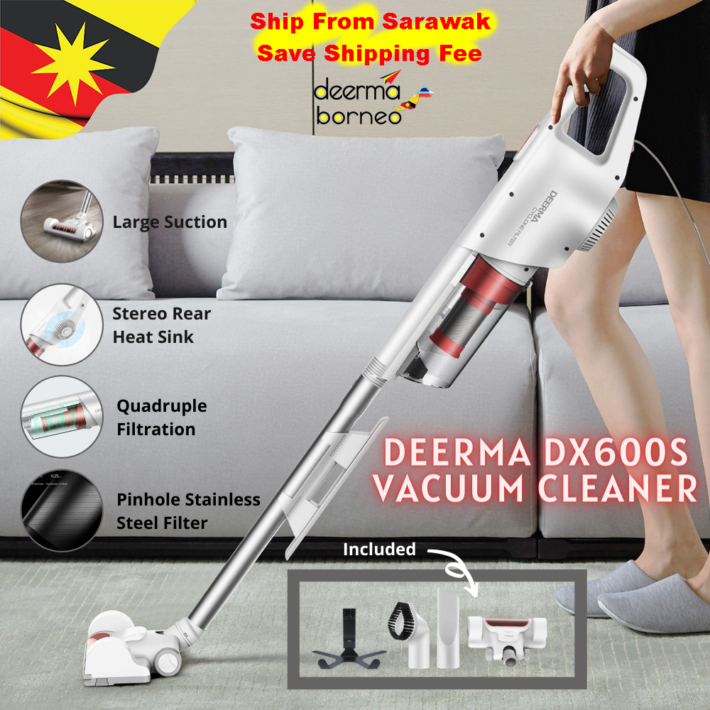 Sabah S'wak】Deerma DX600S / DX600 White 