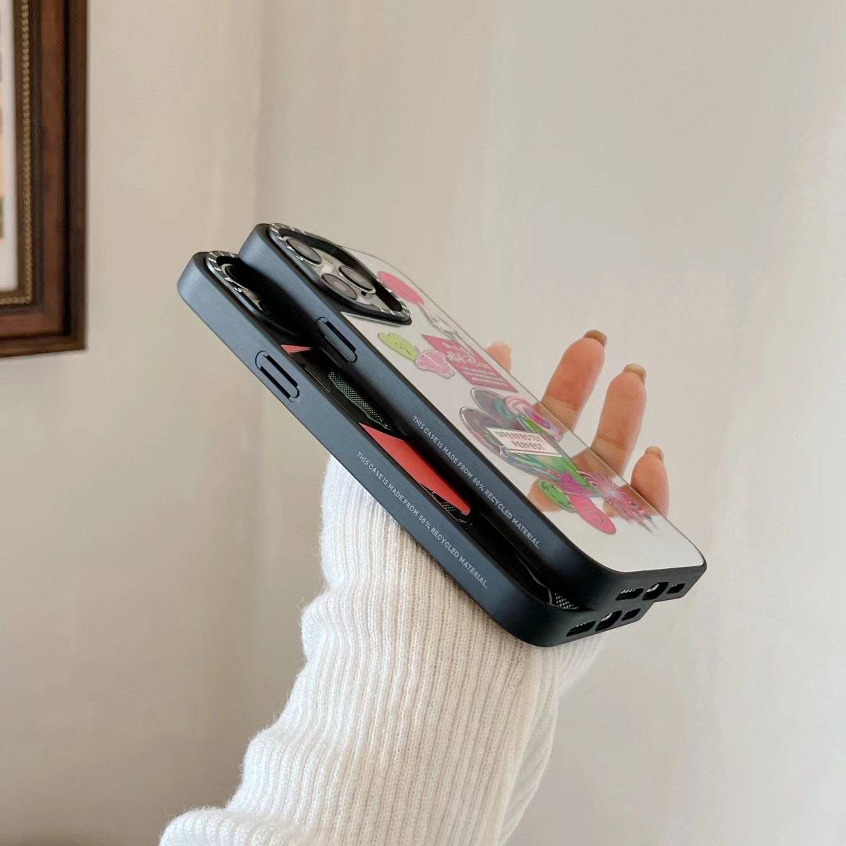 Casetify Ốp gương cho iPhone 15 Pro Max / iPhone 14 Pro Max / iPhone 13 Pro Max / iPhone 12 Pro Max / iPhone 11 vỏ điện thoại Vỏ bảo vệ