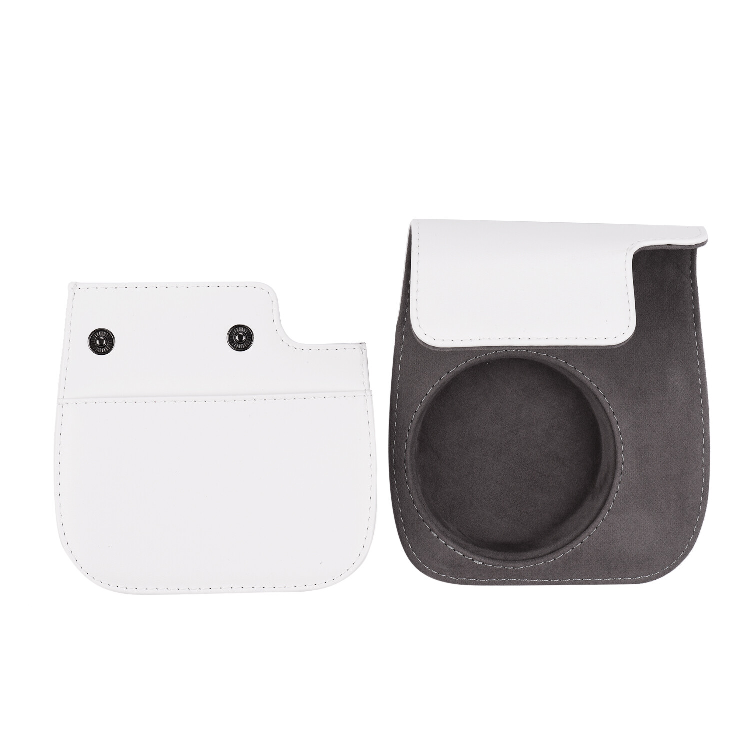 Andoer Bao Đựng Máy Ảnh Tức Thì Di Động Bao Da PU Có Dây Đeo Vai Tương Thích Với Fujifilm Fuji Instax Mini 11