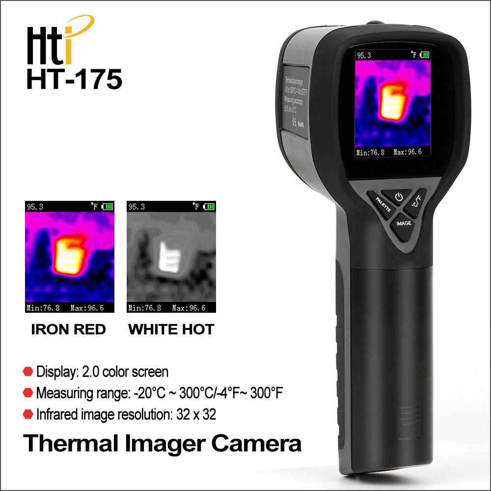 Hti Professional Thermal Imager 20300°C/4572°F Mini LCD Digital