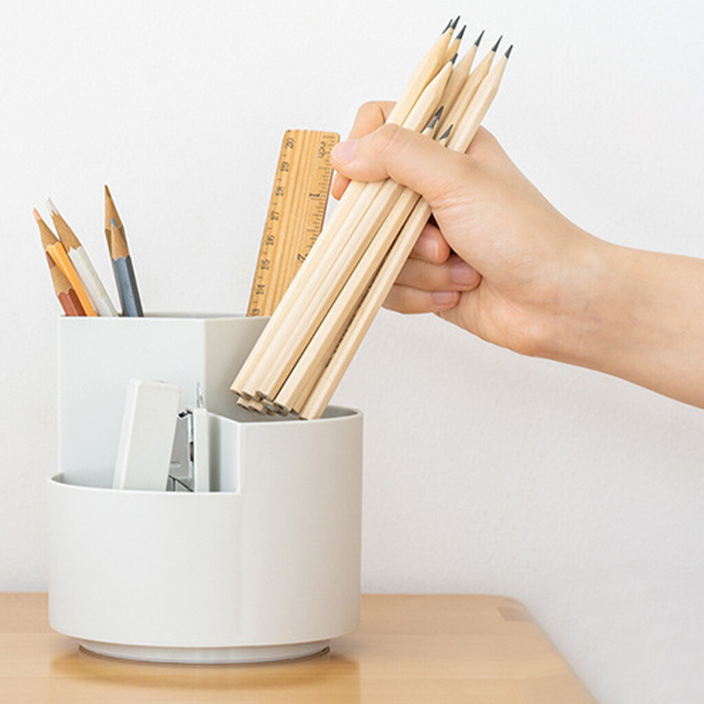 Blesiya Đồ Đựng Cọ Trang Điểm Đồ Đựng Bút Chì Đồ Sắp Xếp Để Bàn