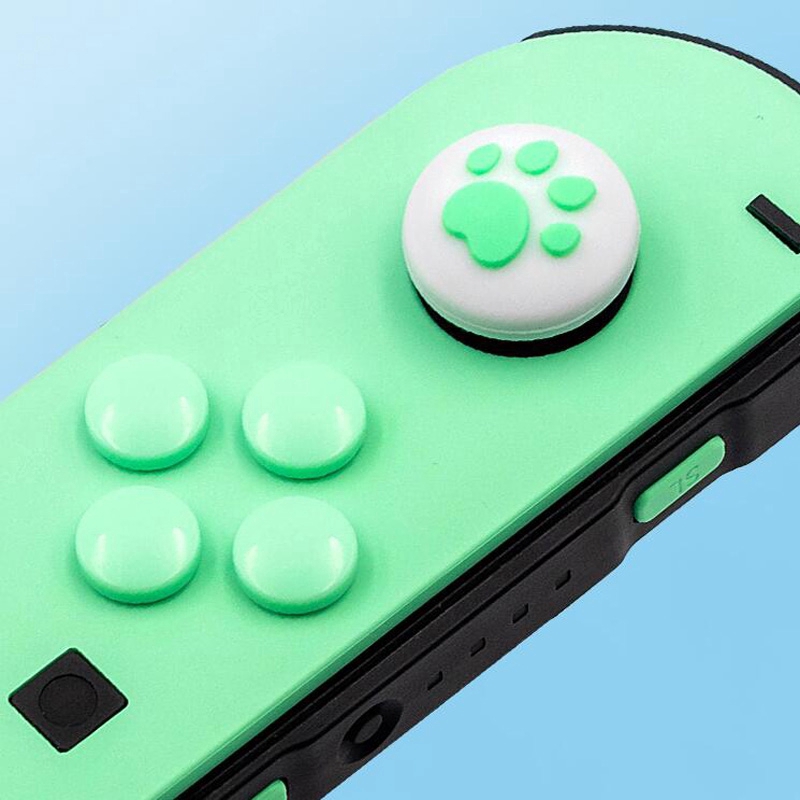 Cho Nintendo Switch Cần Điều Khiển Joy Con Miếng Dán Chìa Khóa ABXY Nút, Nắp Kẹp Ngón Tay Cái, Bộ Điều Khiển Vỏ Bảo Vệ Ốp Lưng Nhiều Màu Sắc