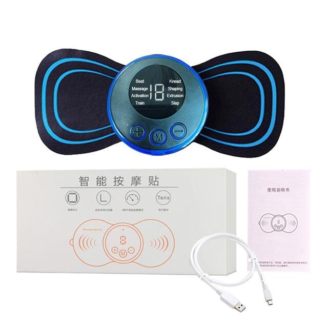 Portable Electric Pulse Neck Massager Electric Massager Pengurut Leher 