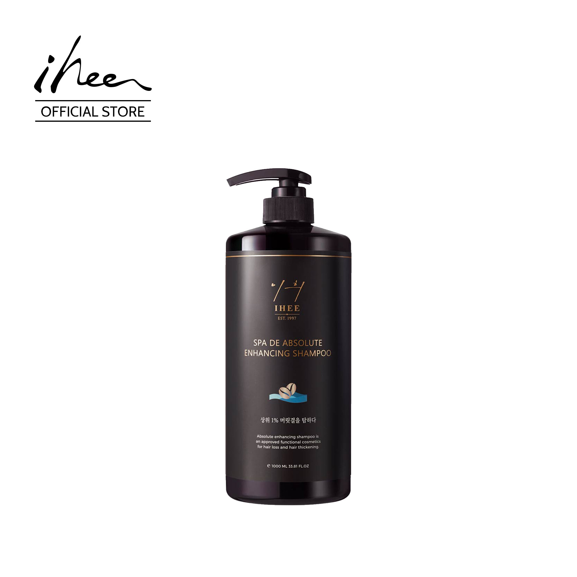 [IHEE] SPA DE IHEE Absolute Enhancing (Shampoo 1000ml / Shampoo 400ml ...