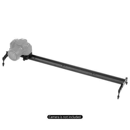 Andoer 80cm ที่เลื่อนติดตามดอลลี่ราวรักษาสมดุลอะลูมินัมอัลลอยสำหรับ Canon Nikon SONY กล้องกล้องวิดีโอความจุสูงสุด 5 กก.สีดำ