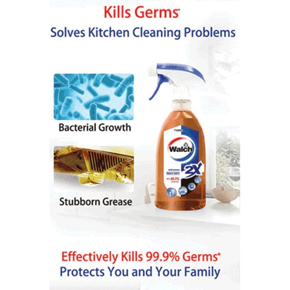 Walch MultiPurpose Cleaner Heavy Duty (500ml) [Twin Pack] Lazada