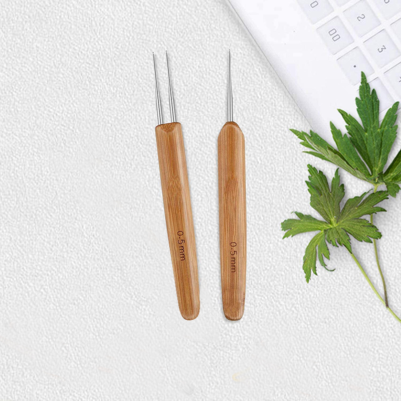Móc Tóc Giả Dreadlock 0.5Mm Và 0.75 Mm Dụng Cụ Móc Bện Bẩn Đan Móc/YIDA