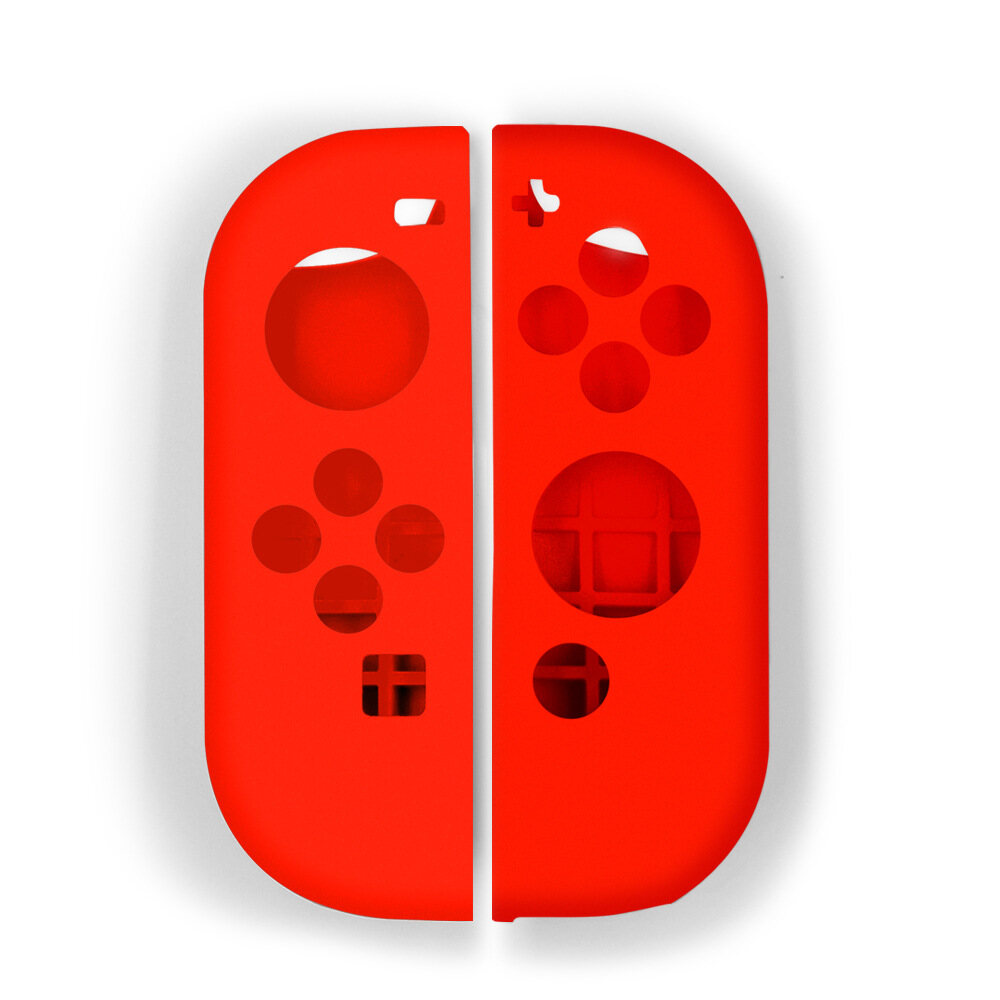 Silicone Handle Cover Non-slip Drop-resistant Protective Sleeve Compatible For Nintendo Switch Joycon