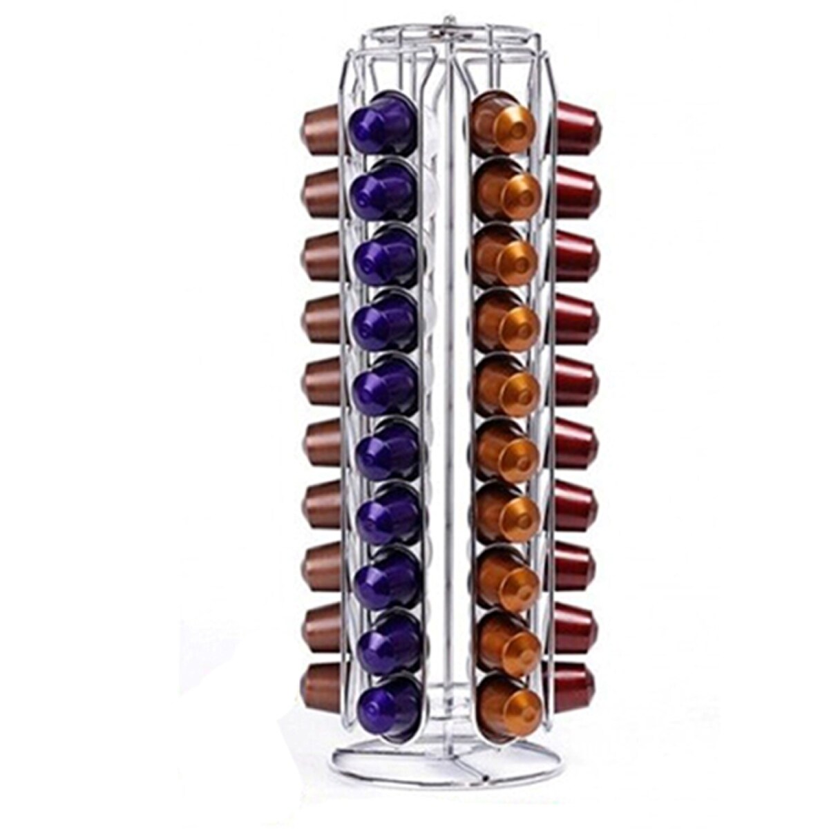 {hot} nespresso classic coffee capsule rack desktop storage organizer 60pcs
