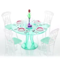 barbie dining table set