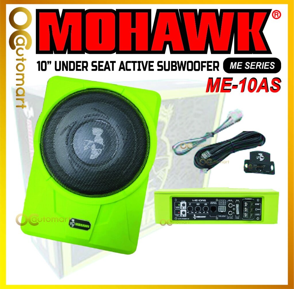 Active subwoofer best sale 10 inch