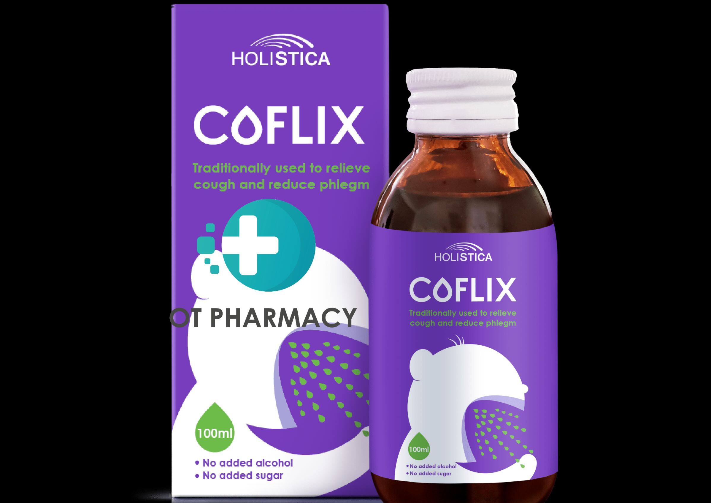 Holistica Coflix Cough & Reduce Phlegm Syrup 100ml Lazada