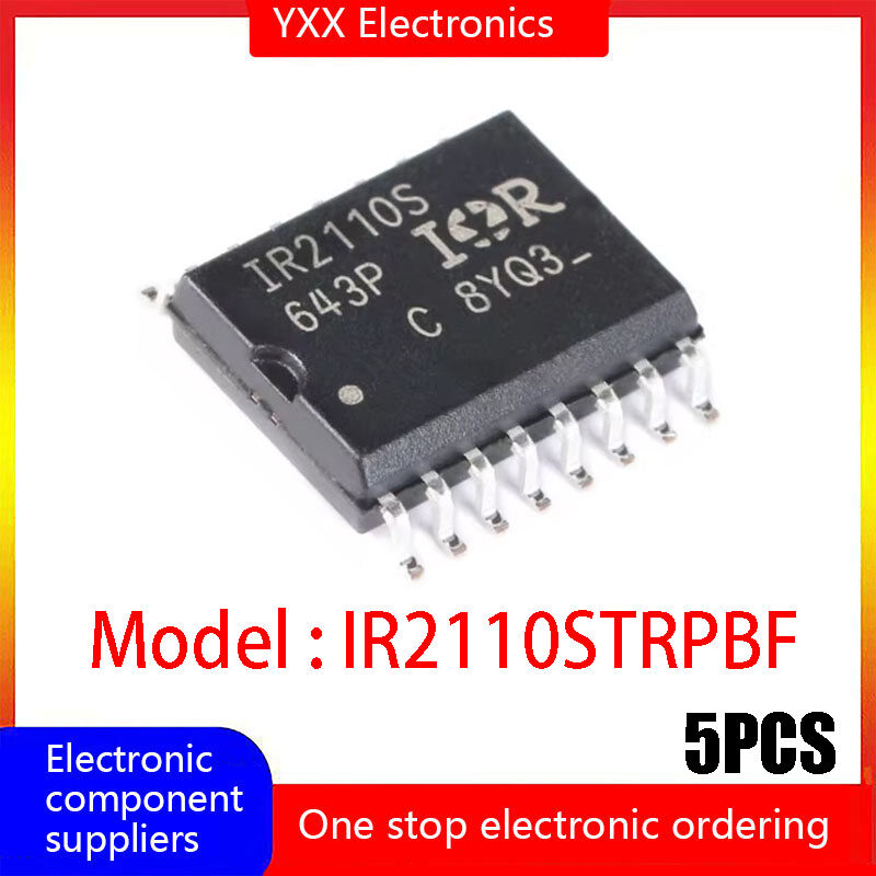 5pcs new original ir2110strpbf ir2110s bridge driver chip ic chip packaging sop-16