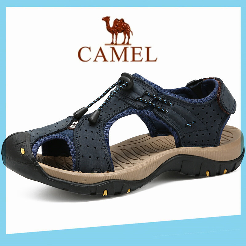 Camel Giày nam sandal loài người Người Cát Dép xăng đan Người đàn ông dép 45 46 47 48