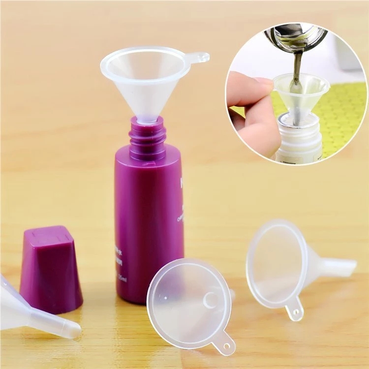 Phễu Nhựa Mini Phụ Kiện Phòng Thí Nghiệm Bình Xịt Nước Hoa Trong Suốt Có Sẵn