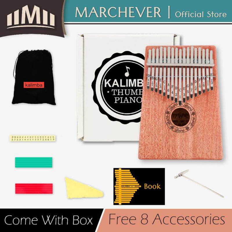 Kalimba Thumb Piano Acoustic Finger Piano Music Instrument Mahogany Wood 17 Keys Malaysia