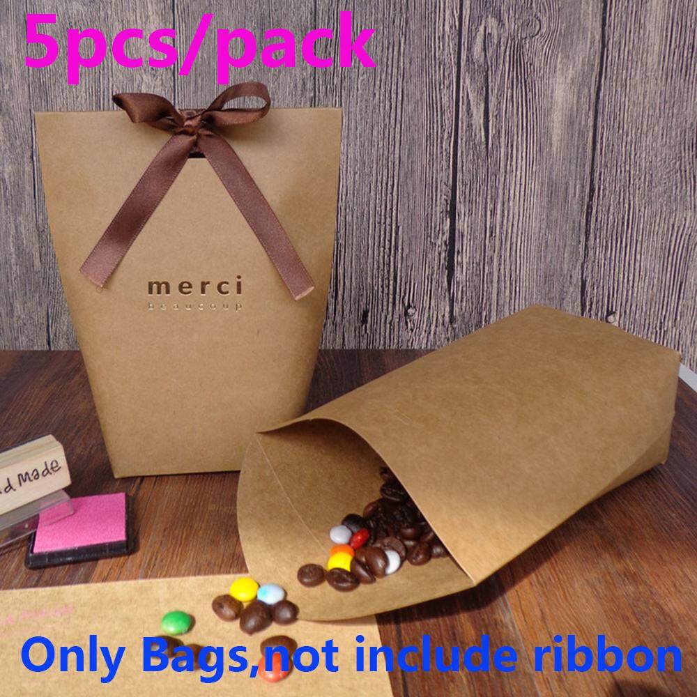 Gift Package Creative Xmas Bags Christmas Decoration Candy Box Paper Carrier