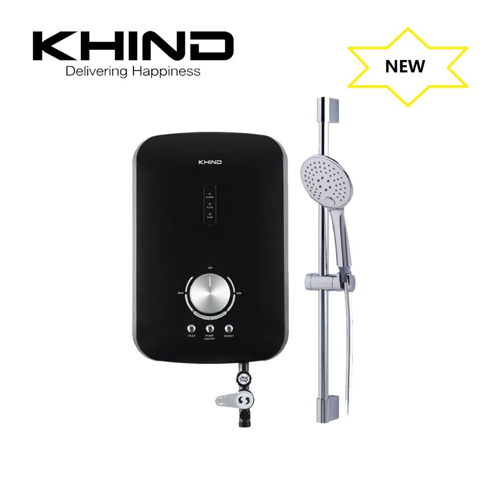 Khind Water Heater WH903P (DC Pump)Splash Proof Protection(bubble