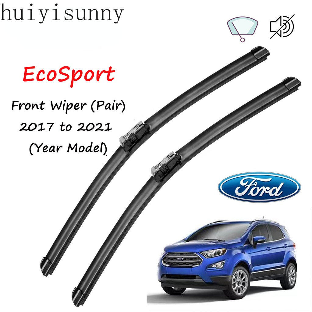 HYS Ford EcoSport Wiper Blade 16 + 22(2), Set/pasang untuk model 2017 sampai 2021 tahun Wiper