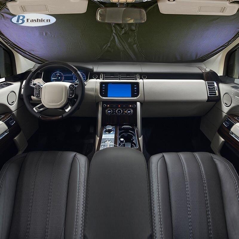B-F Có Thể Gập Lại Tấm Che Nắng Kính Chắn Gió Xe Ô Tô Cửa Sổ Trước Lớn Visor Block Cover SUV Ô Che Nắng