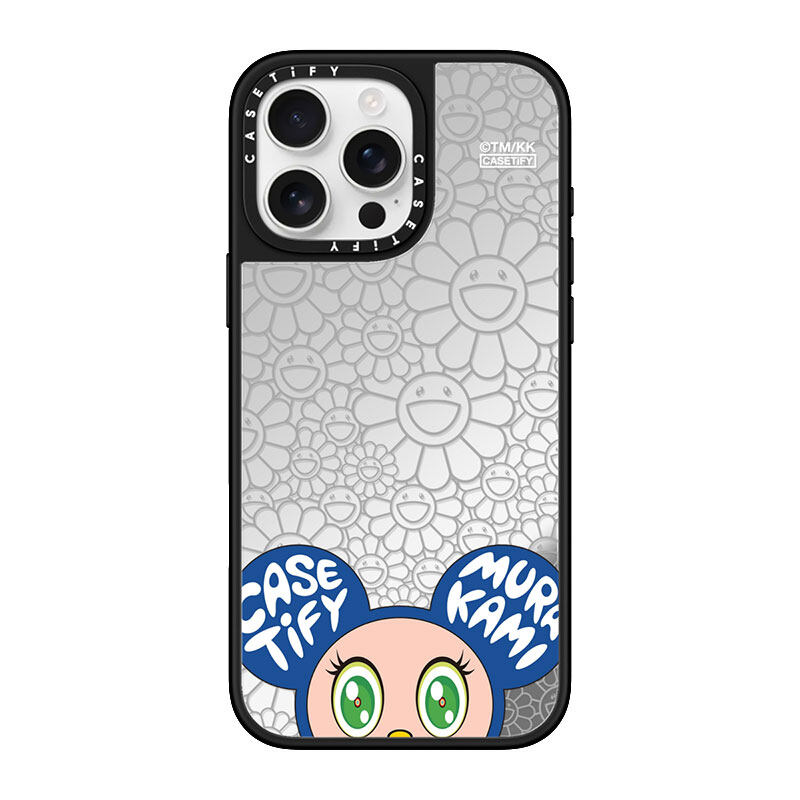 CASETiFY iPhone16 pro MR. DOB ケース ブルー CASETIFY - CASETIFY X Takashi Murakami MR. DOB (Blue) Case