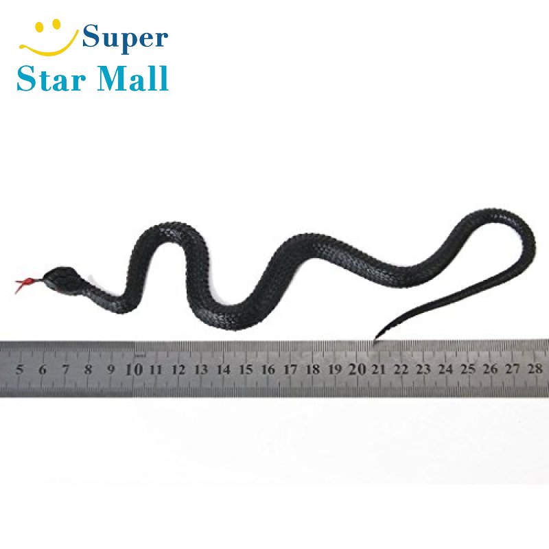 Rắn Vàng Và Đen Supermall Rắn Mô Phỏng Rắn Nhân Tạo Rắn Nhỏ Ống Nhựa Cao Su Mềm, Tất Cả Đồ Chơi Đáng Sợ
