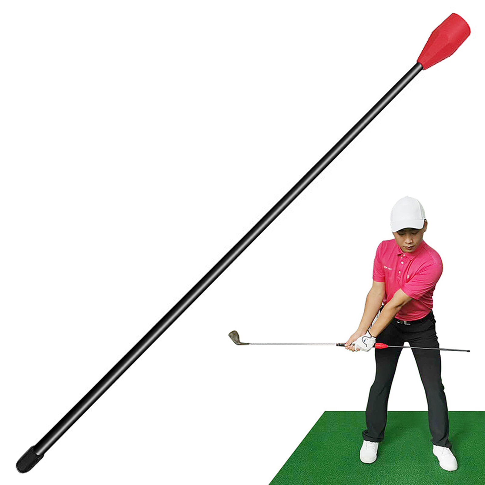 Dụng Cụ Tập Swing Golf Caiton, Golf Cutter Huấn Luyện Viên Gậy Hỗ Trợ Tập Golf Chống Lật, Phụ Kiện Huấn Luyện Chơi Gôn Cho Người Mới Chơi Gôn