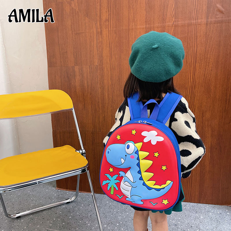 AMILA Túi Trẻ Em Cặp Đi Học Mẫu Giáo Hoạt Hình Mới Cho Học Sinh Tiểu Học